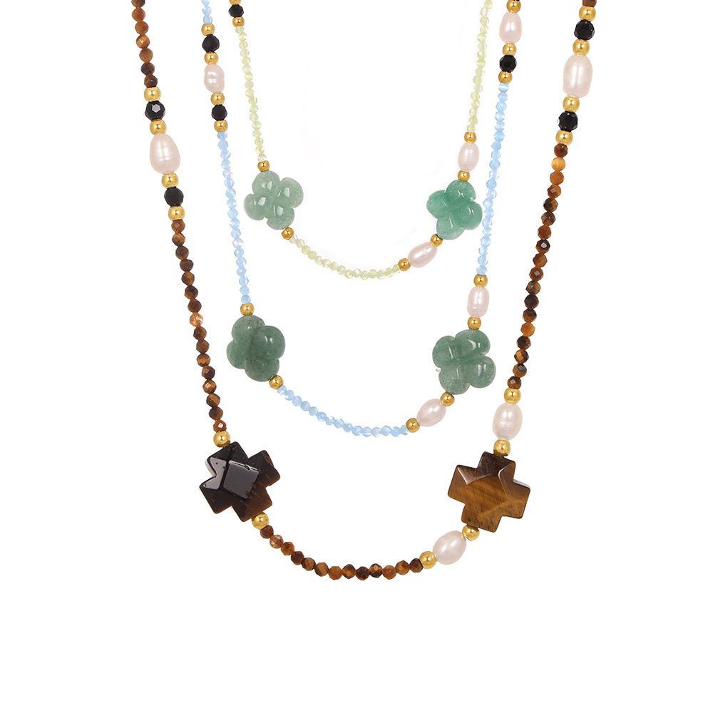 Gemstone Freshwater Pearl Necklaces