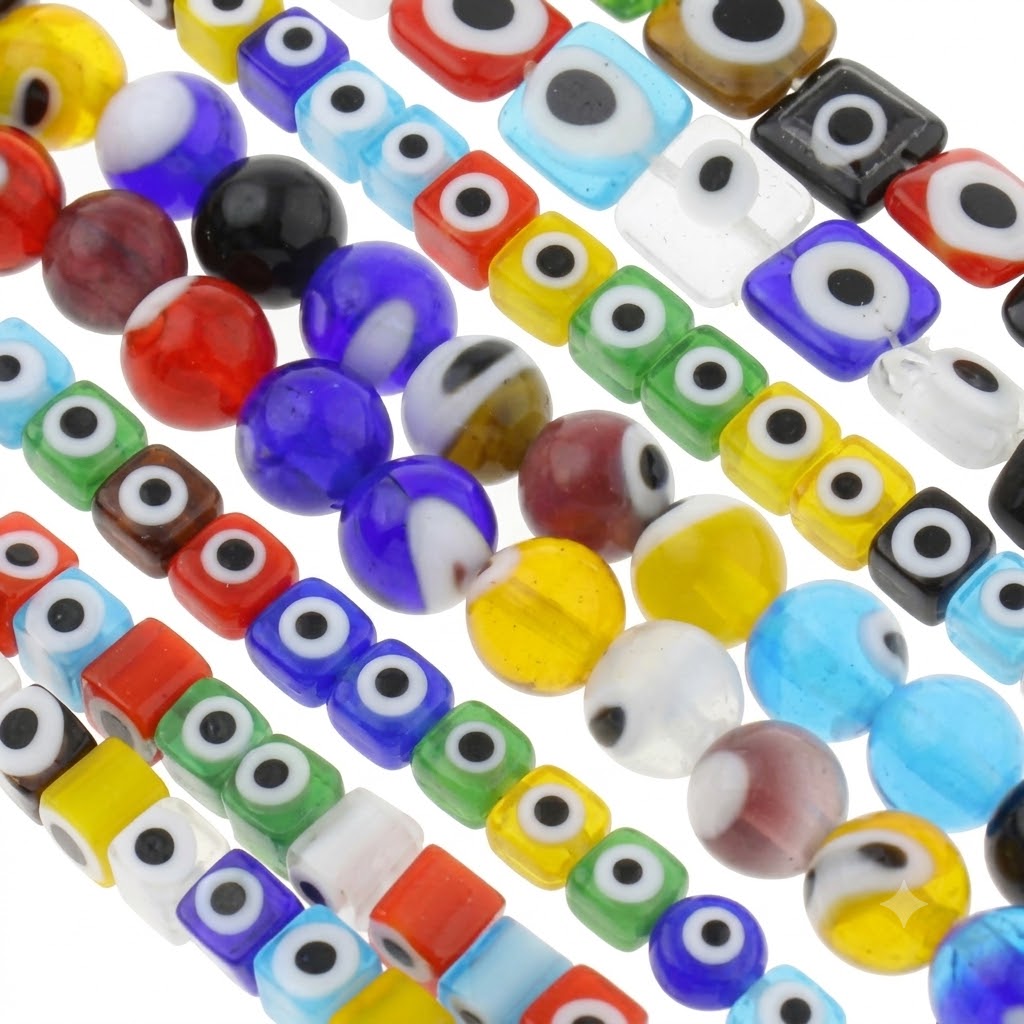 Perles de Murano Evil Eye