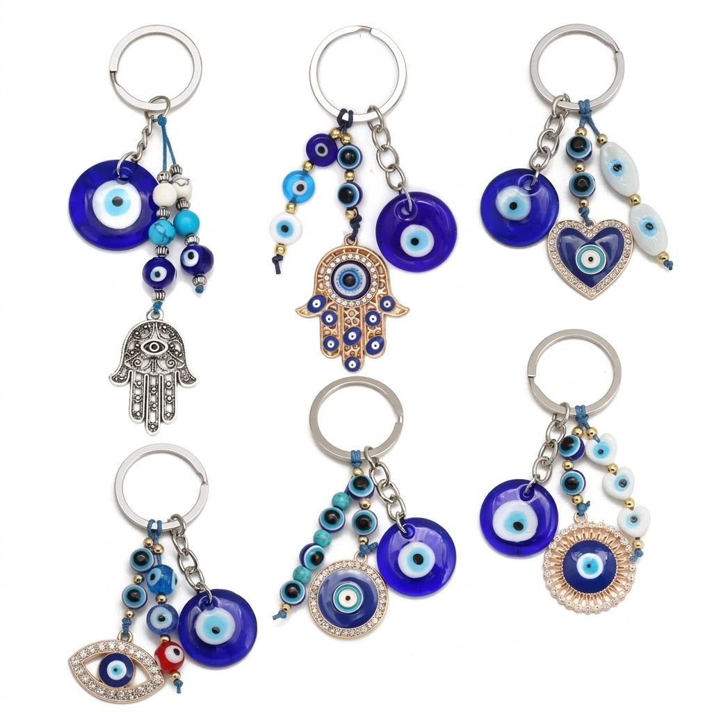 Evil Eye Key Chains