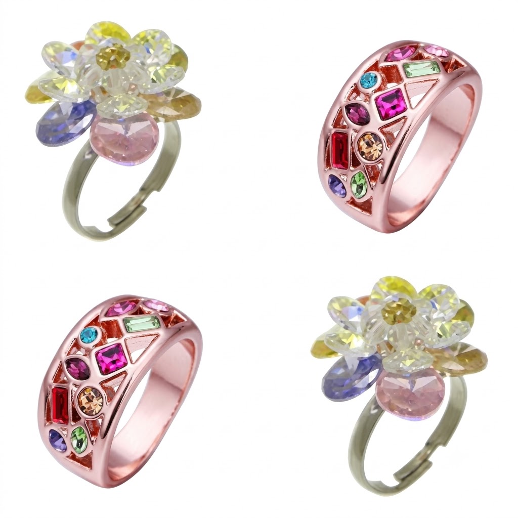 Cubic Zirconia Finger Ring