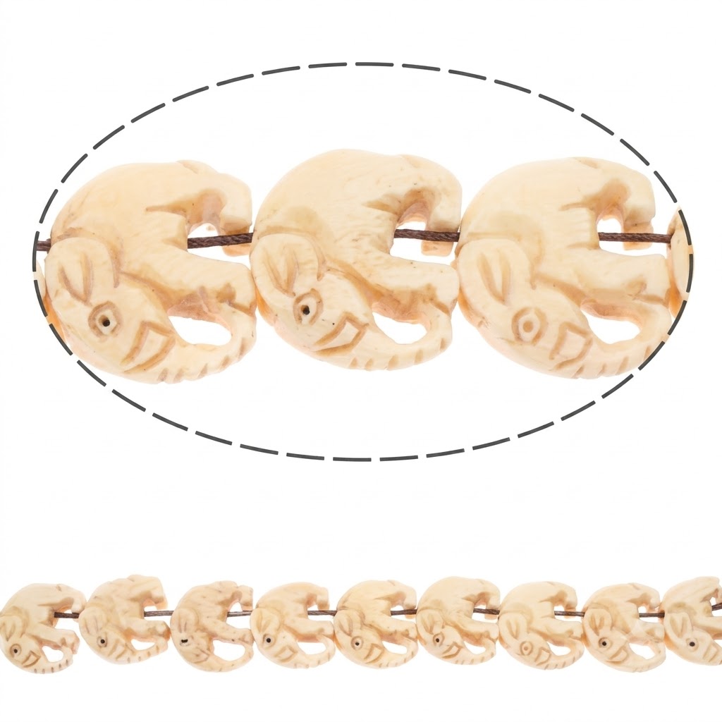 Ox Bone Beads