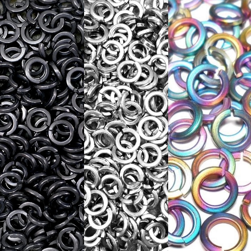 Saw Cut Stainless Steel Closed Jump Rings
