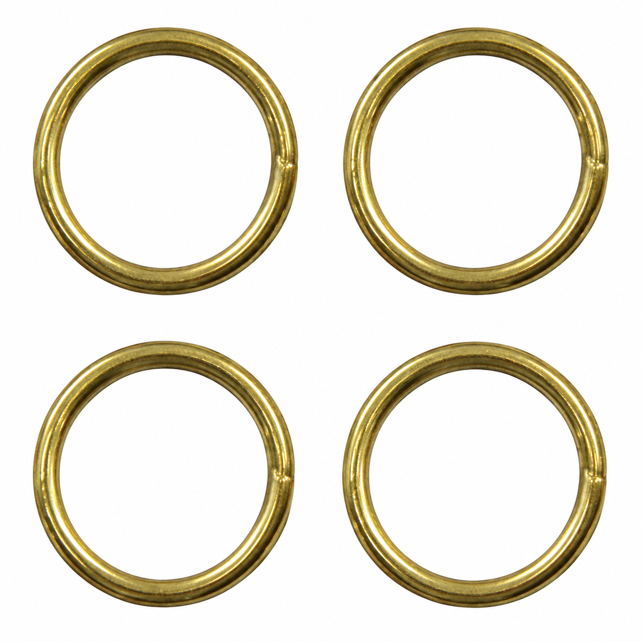 Brass Soldered Jump Ring