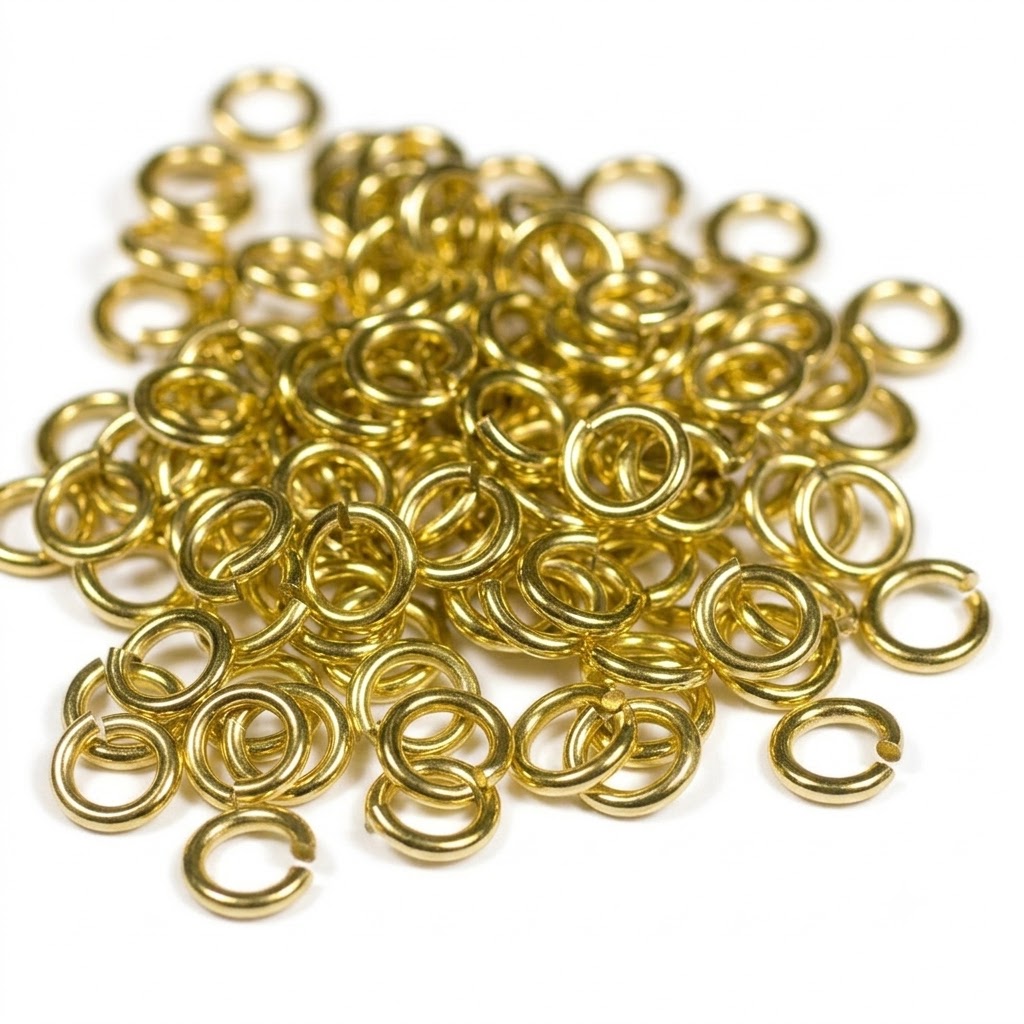 Brass Open Jump Ring