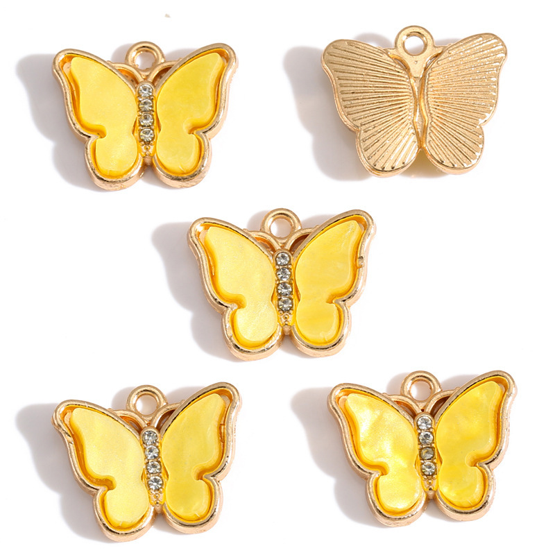 Acrylic Zinc Alloy Pendants