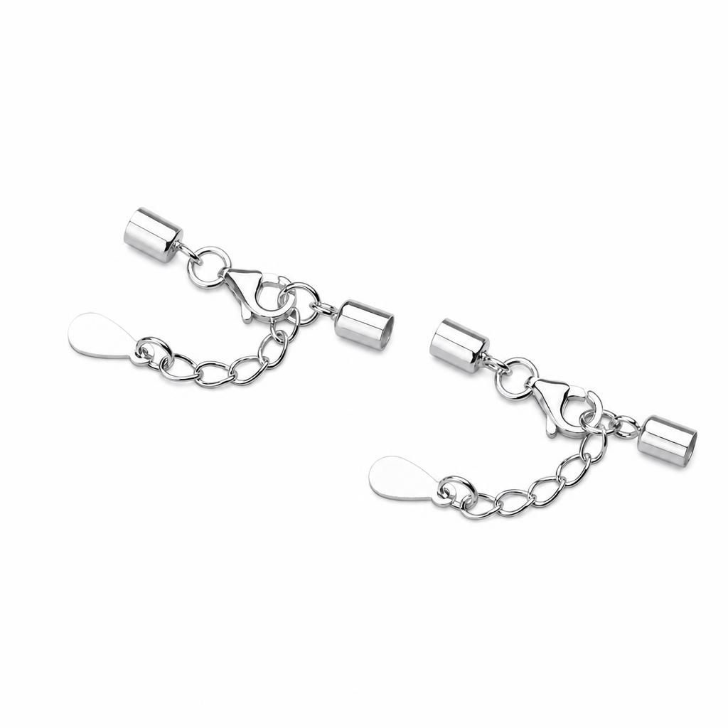 Sterling Silver Lobster Claw Cord Clasp