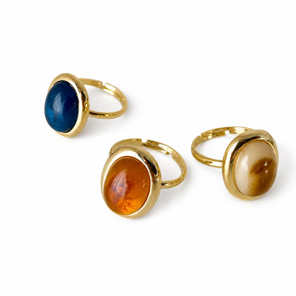 Harz Zink Legierung Finger Ring