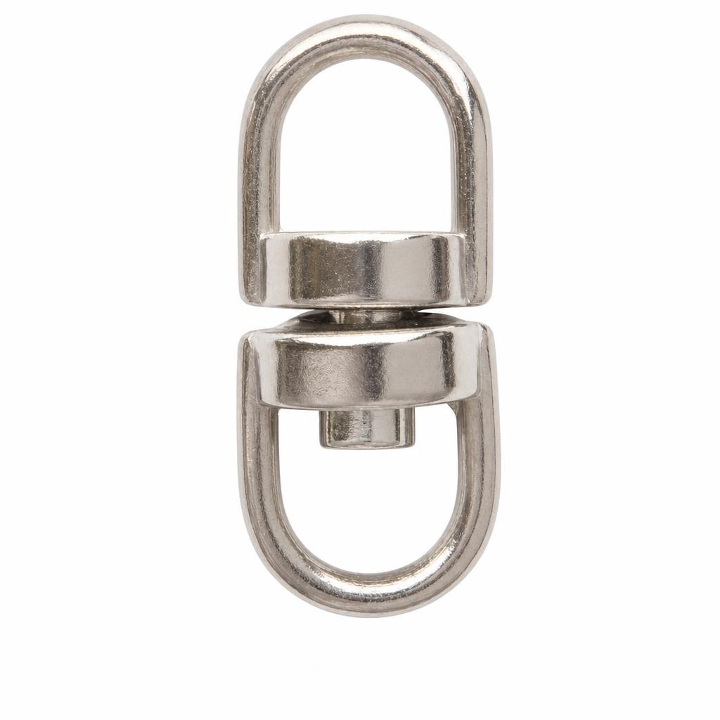 Zinc Alloy Double Eye Swivel Rings