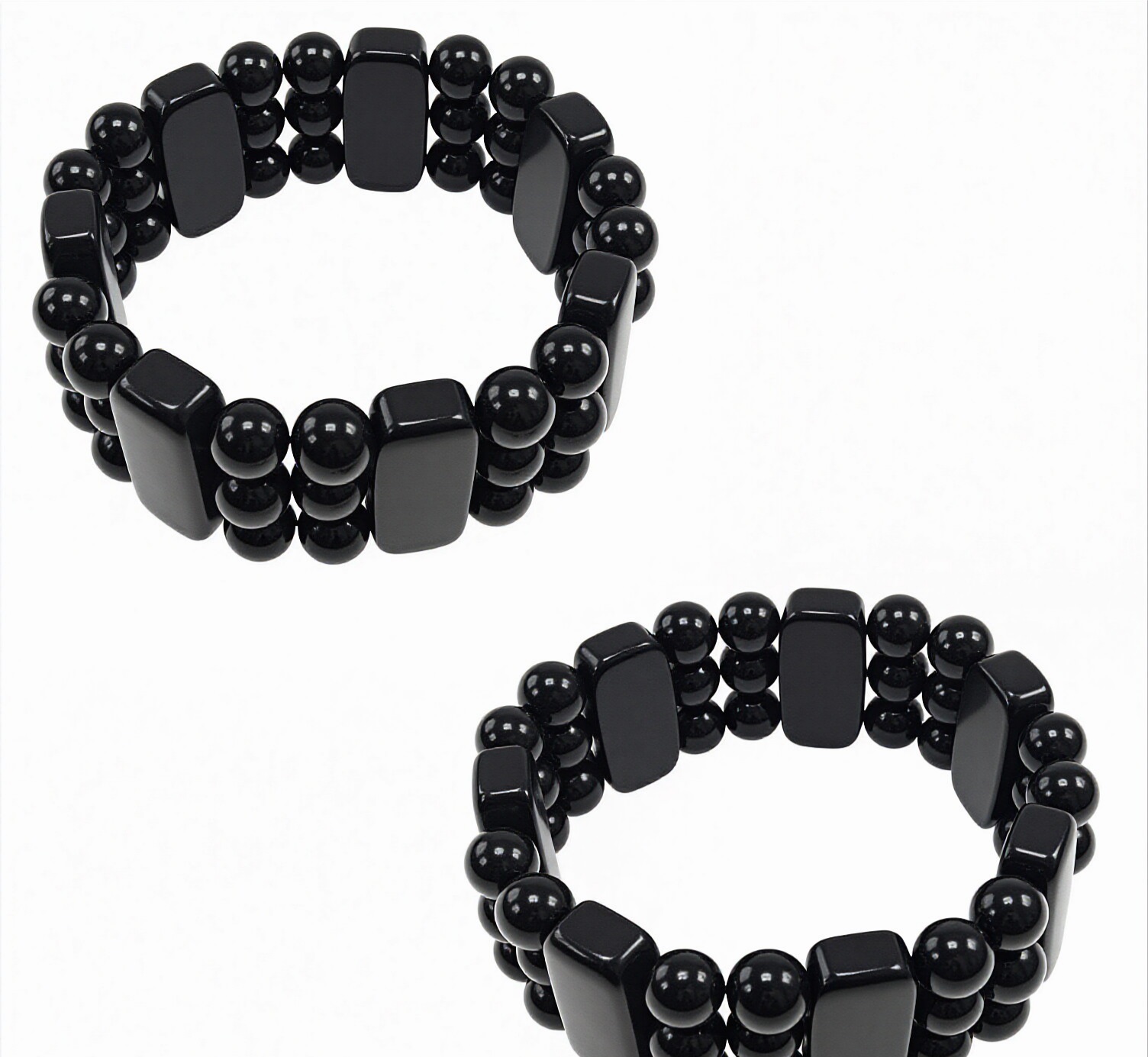 Noir Bracelet Pierre