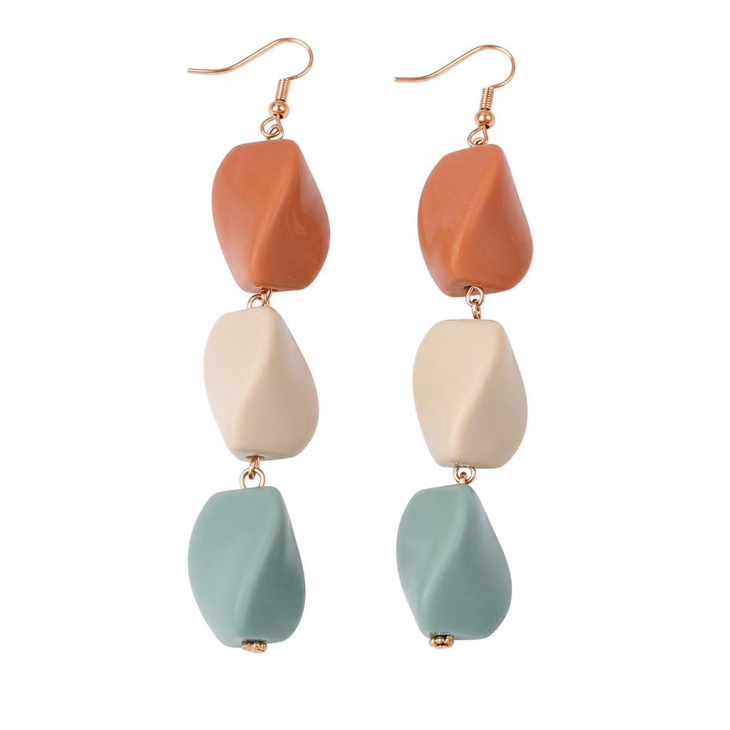 Plastic Stud Earring