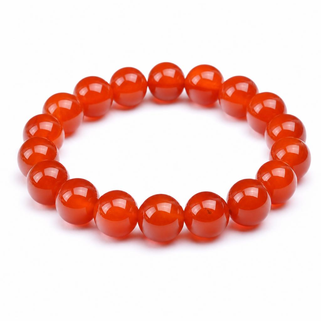 Bracelets Agate en rouge