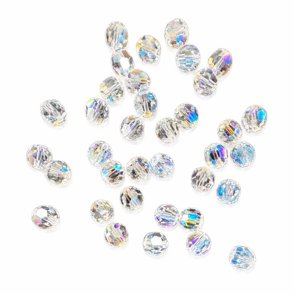 Abalorio de redondo de cristal de CRYSTALLIZED™ ® 5000 2mm