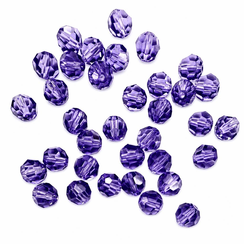 Abalorio de redondo de cristal de CRYSTALLIZED™ ® 5000 10mm 