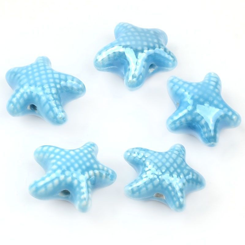 Pearlized Porcelain Beads