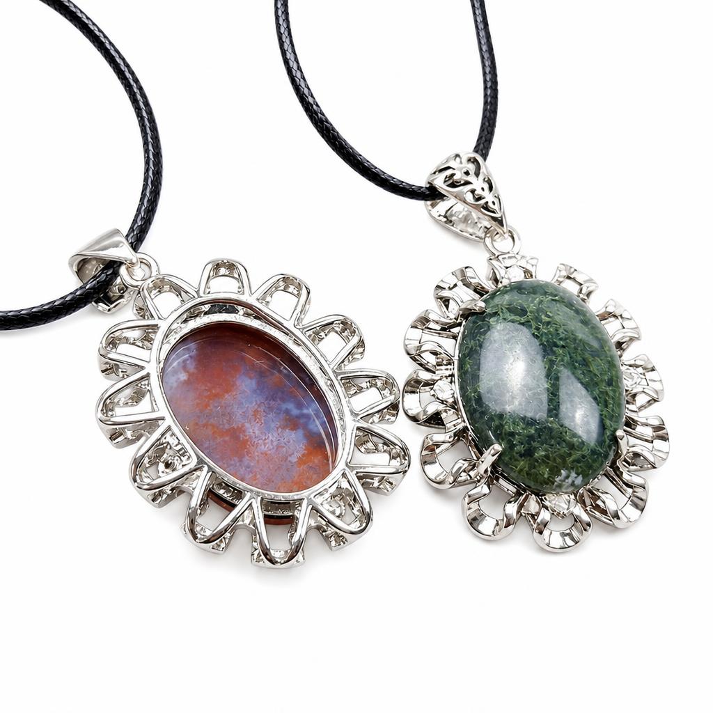Pendentifs Agate indienne