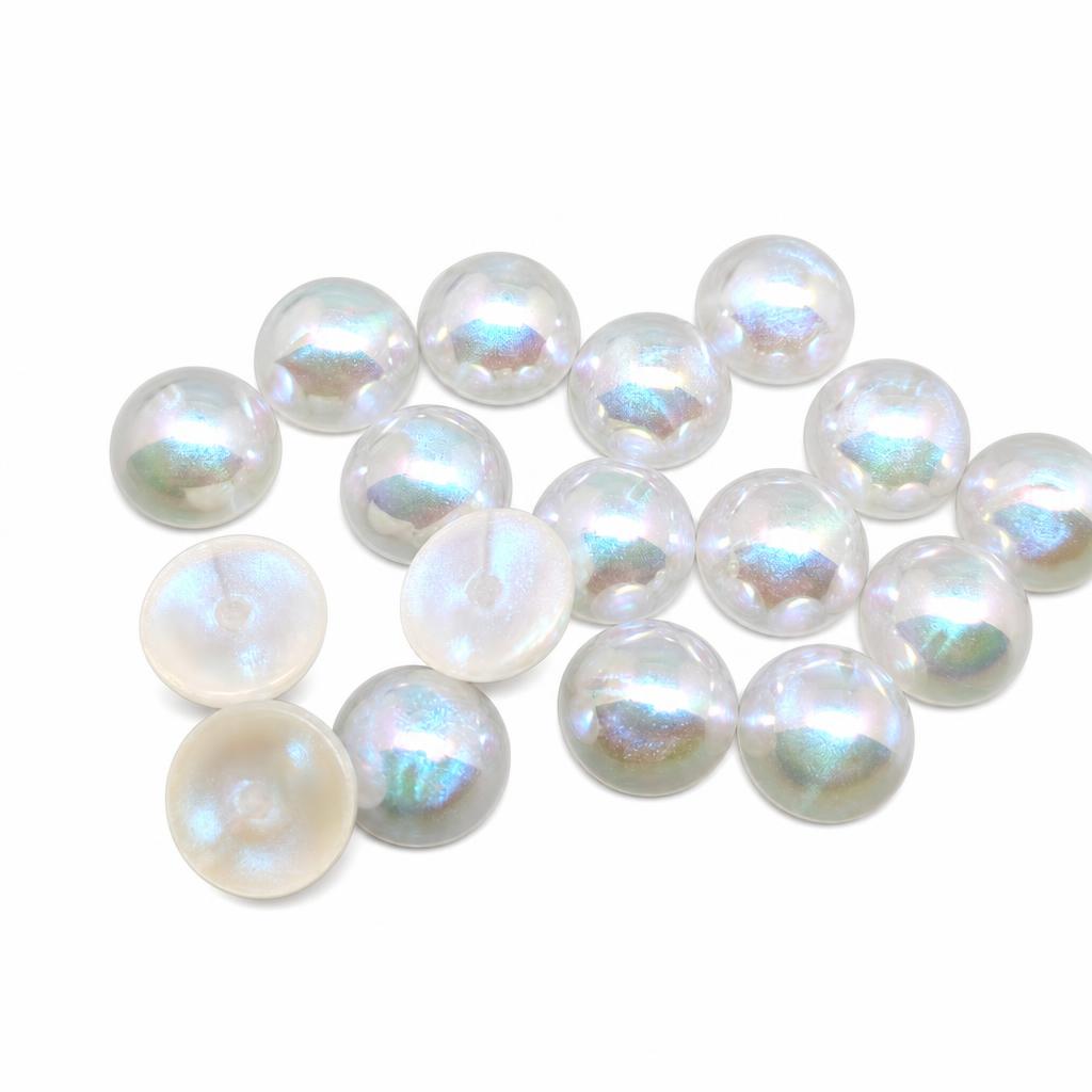 Imitation Pearl Plastic Cabochons