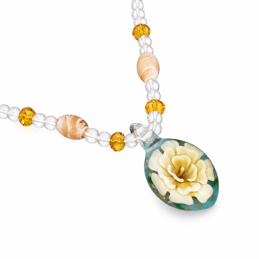 Collier en cristal Murano