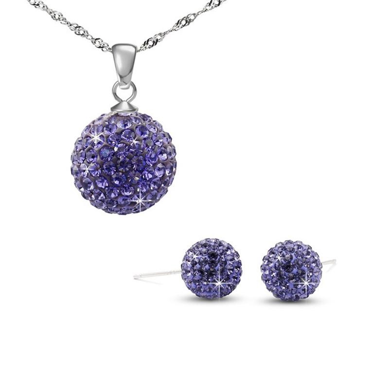 ensemble de bijou woven ball de mode 