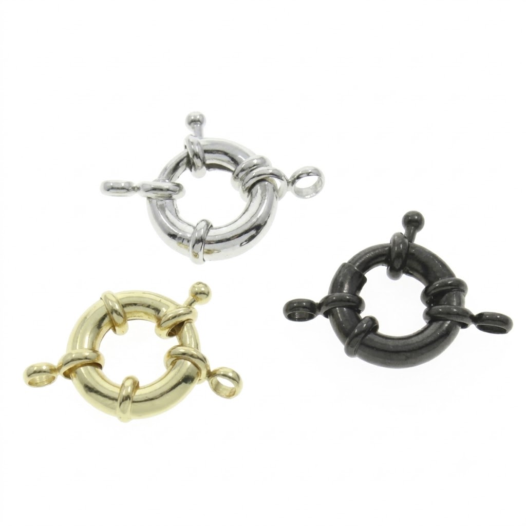 Brass Spring Ring Clasp