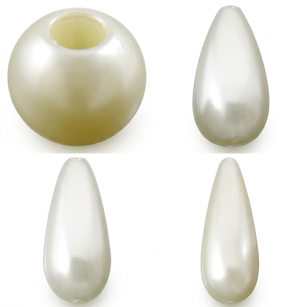 Imitation Pearl Plastic Beads