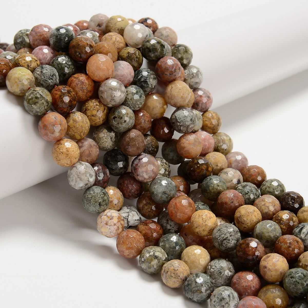 Natural Ocean Agate Beads