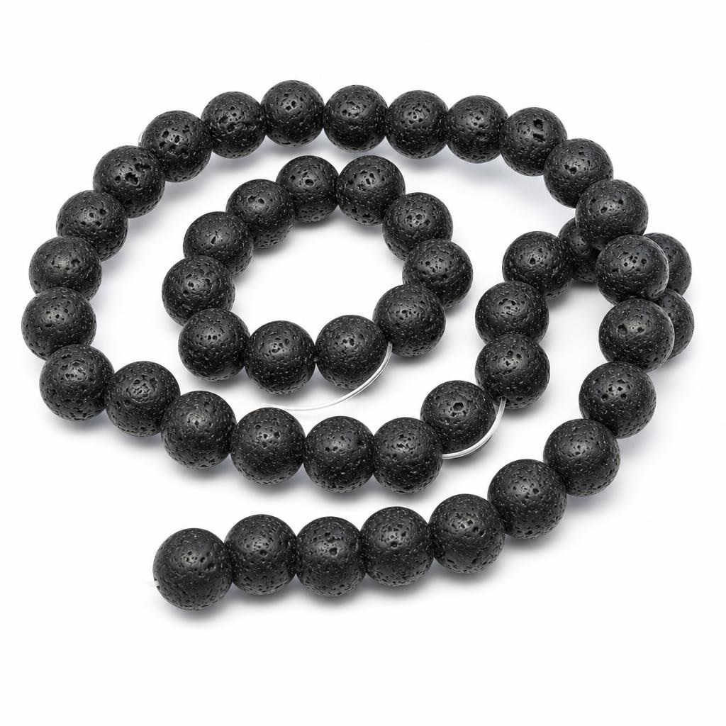 Perles de lave naturelle