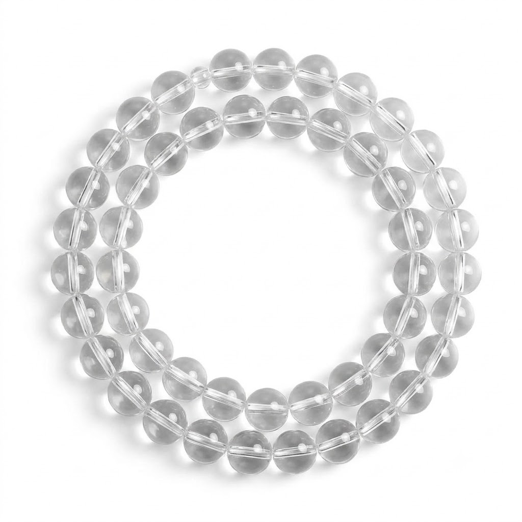 Natural Clear Quartz Beads