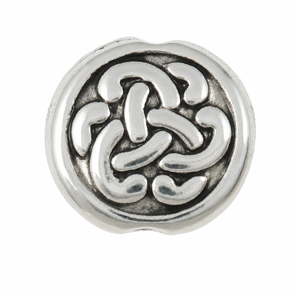 Zinc Alloy Celtic Beads