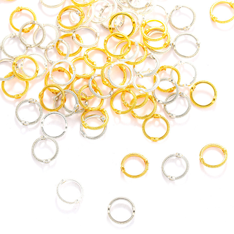 Zinc Alloy Frame Beads