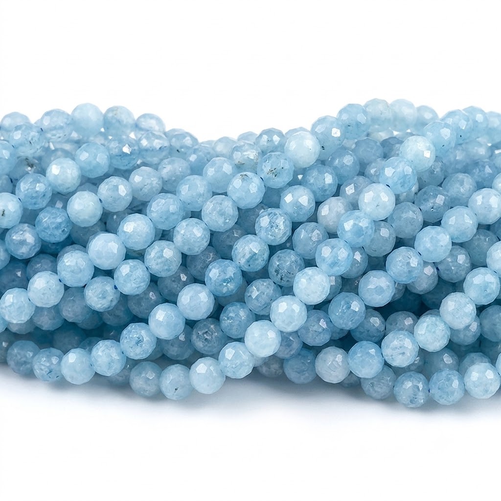 Aquamarine Beads