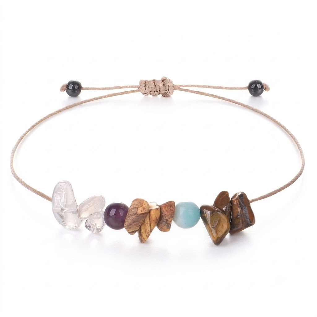 Gemstone Chip Bracelets