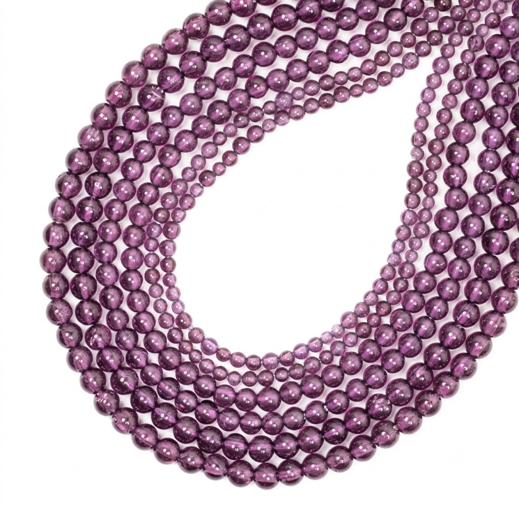 Natural Garnet Beads