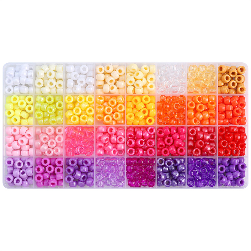Plastic Pony Beads