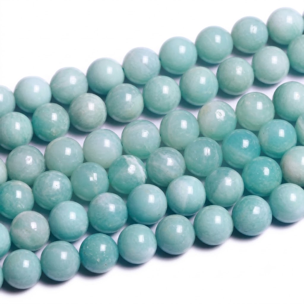 Perles amazonite
