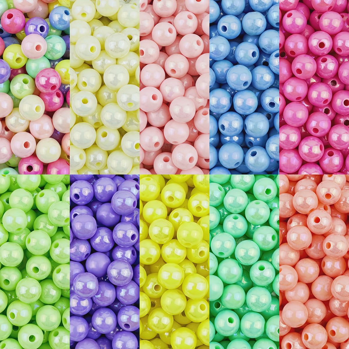 Plating Acrylic Beads