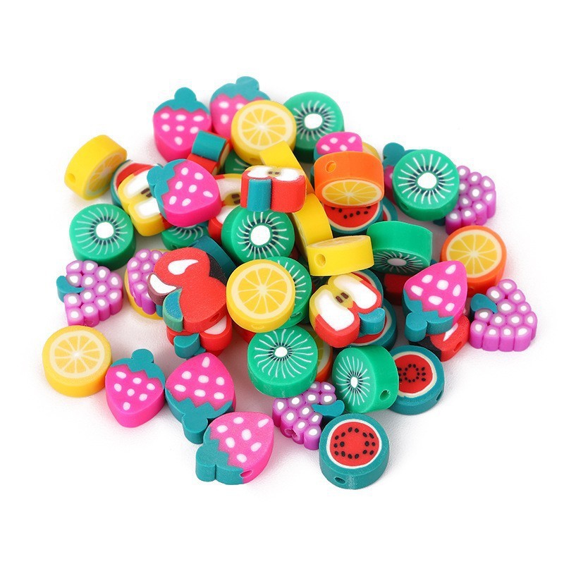Fruit Polymer Clay Beads