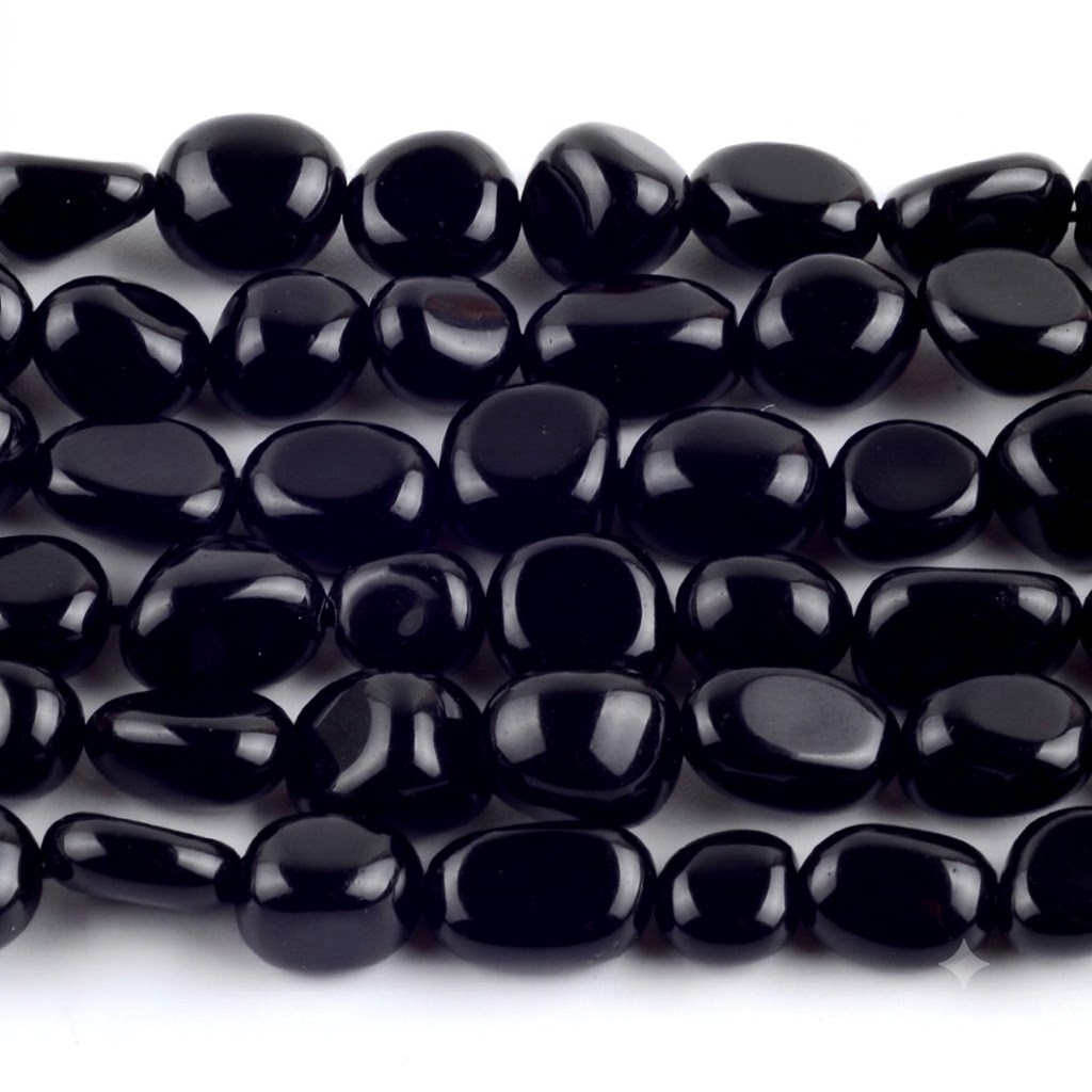 Black Stone Beads