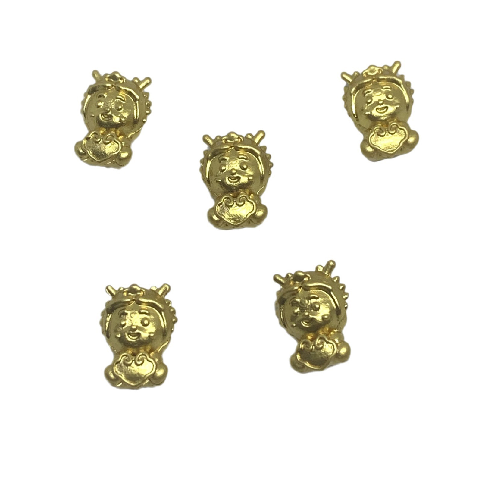 Brass Cone Beads