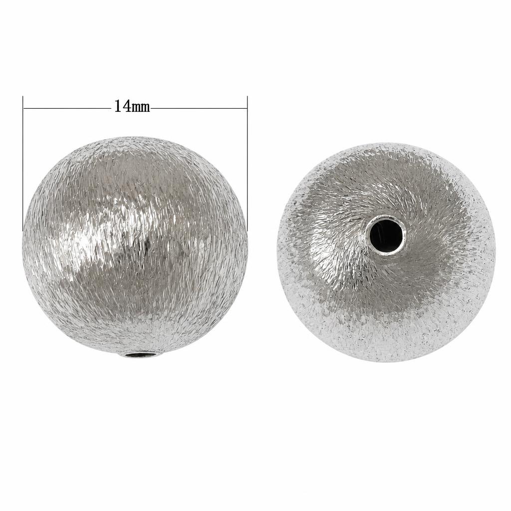 Brass Brushed Beads