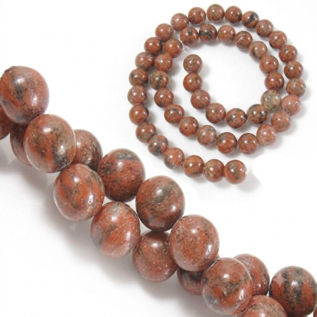Sesame Jasper Bead