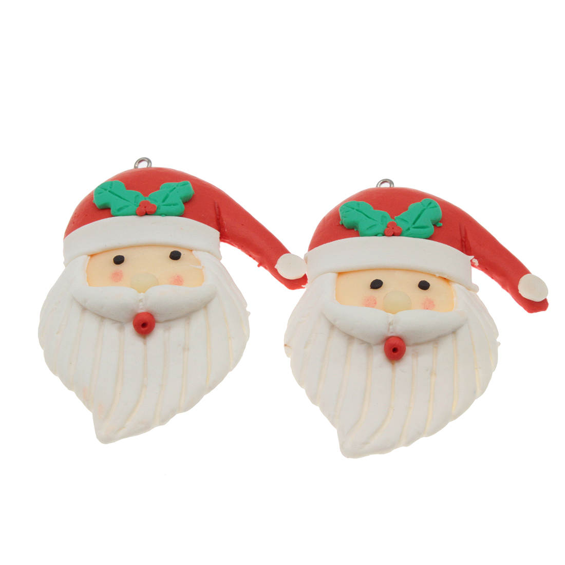Polymer Clay Christmas Pendant