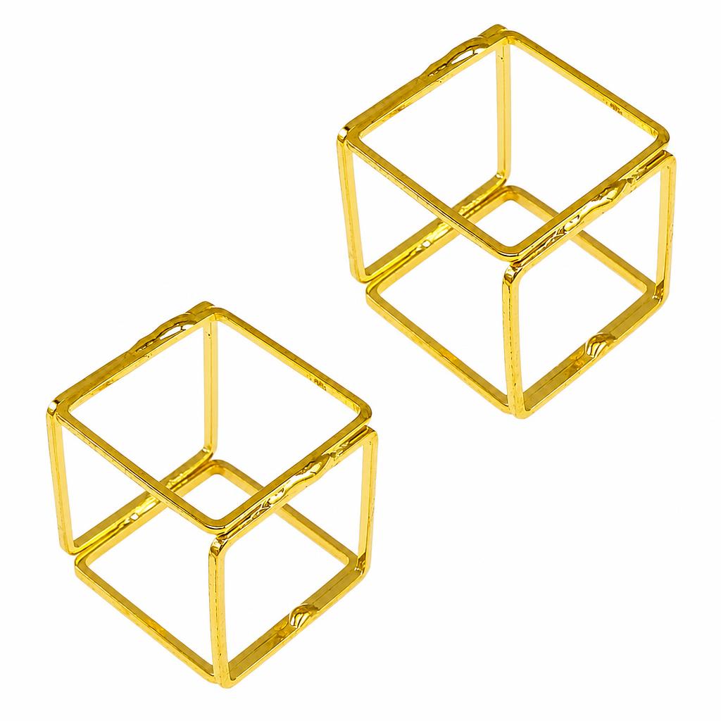Brass Frame Beads