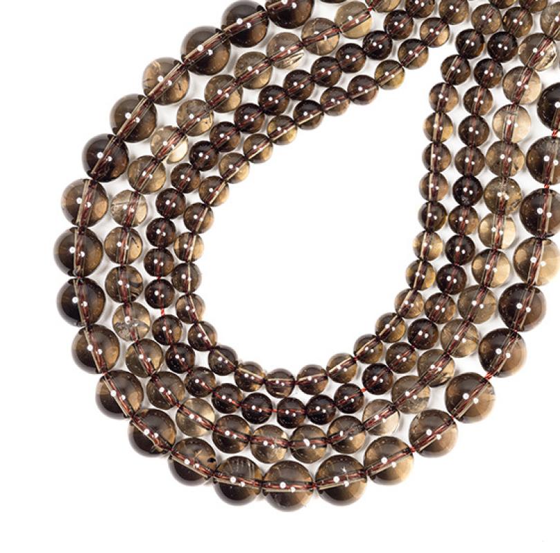 Natural Smoky Quartz Beads