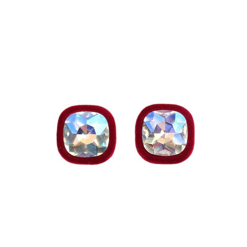 Rhinestone Stud Earring