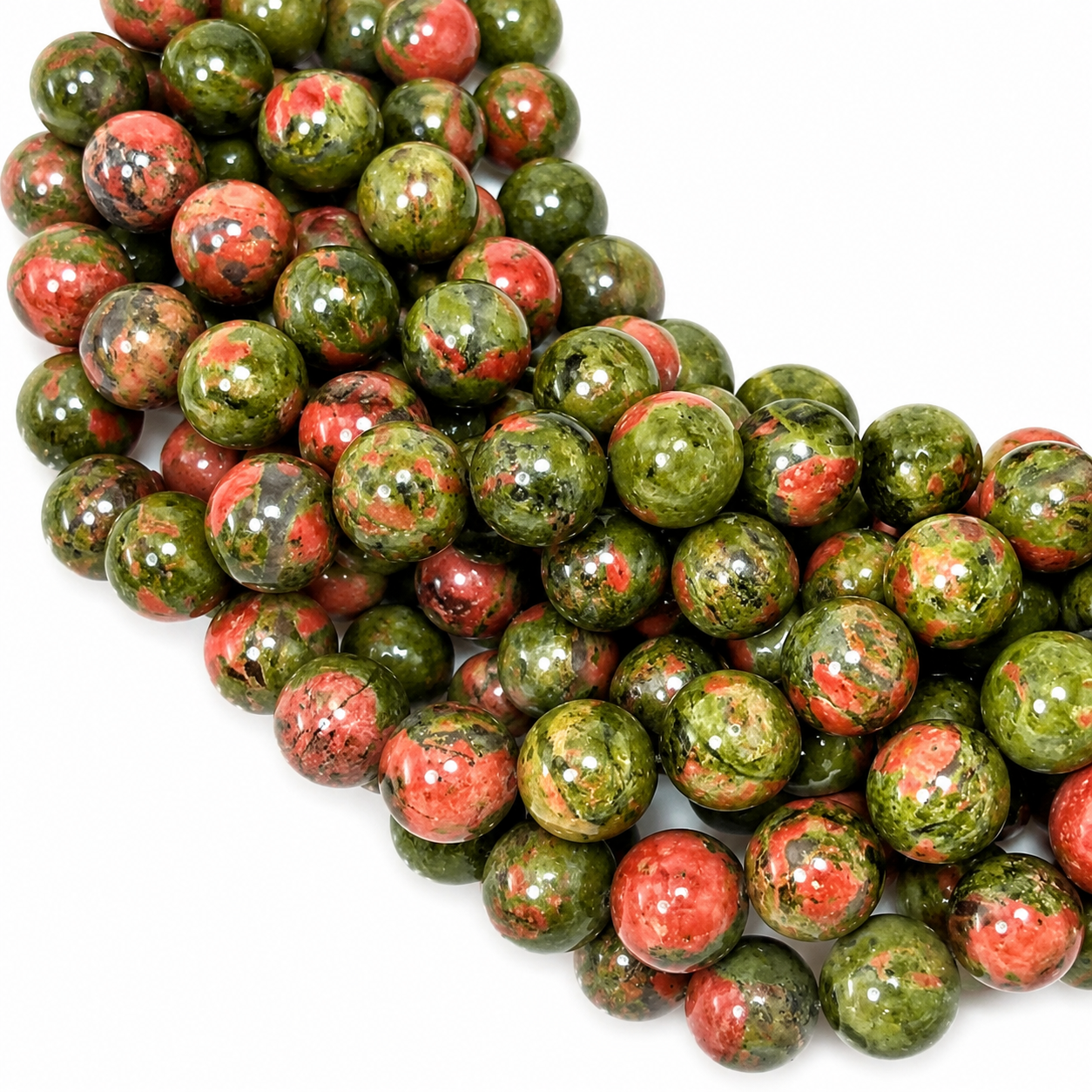 Unakite Beads
