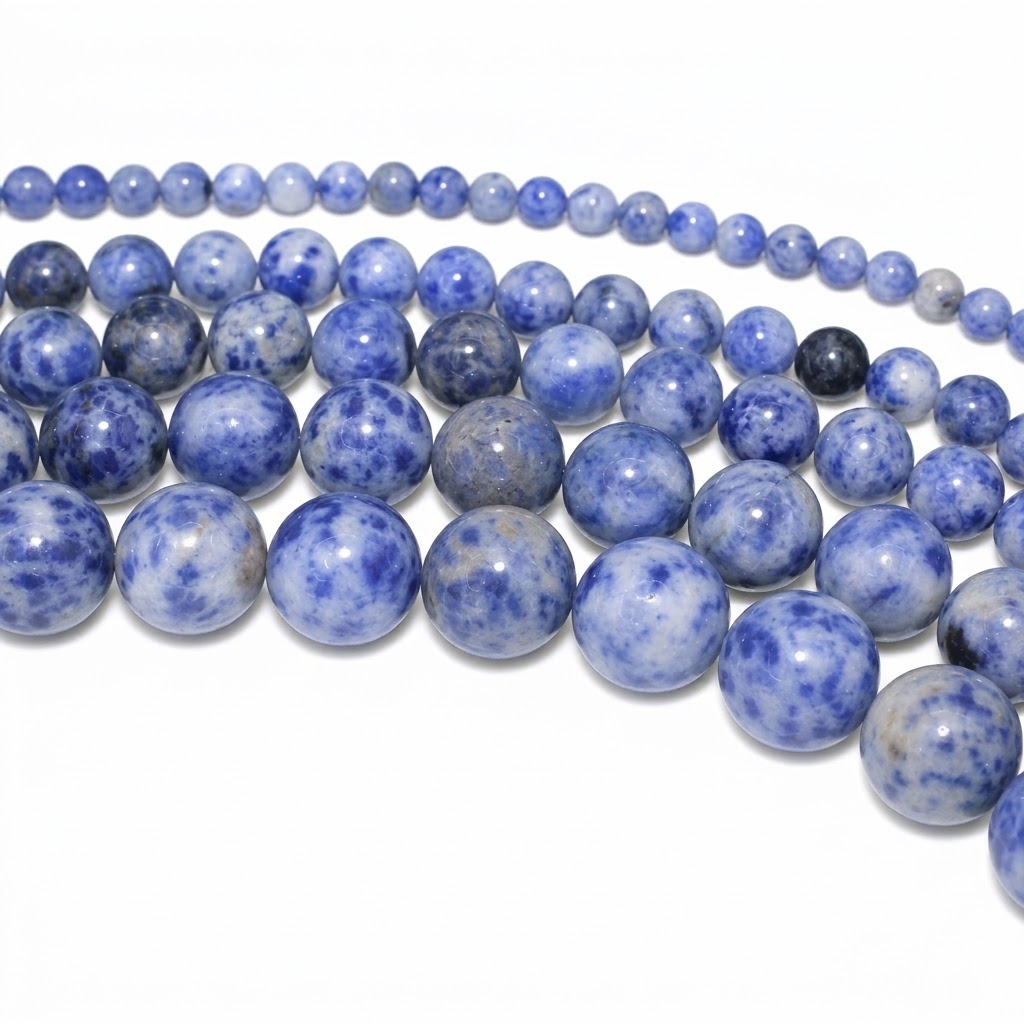 Blue Spot Jasper Beads