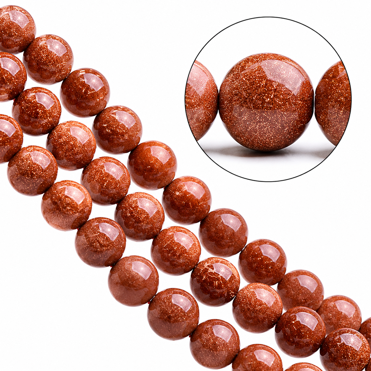 Goldstone Beads