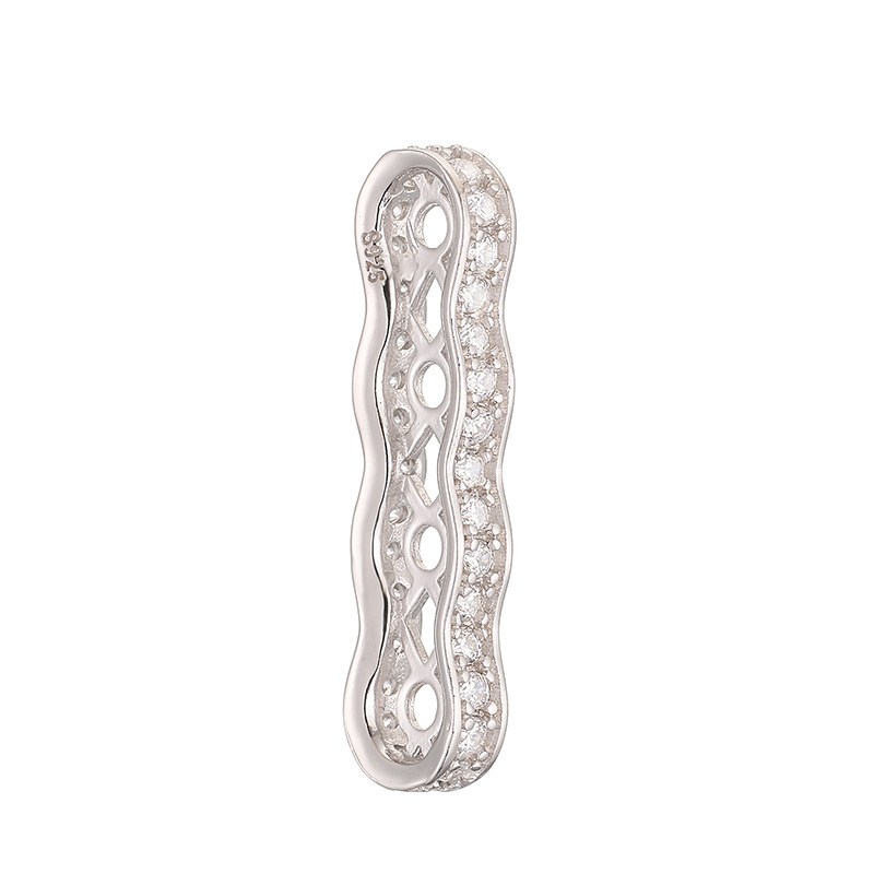 Onglet de chaîne en argent sterling