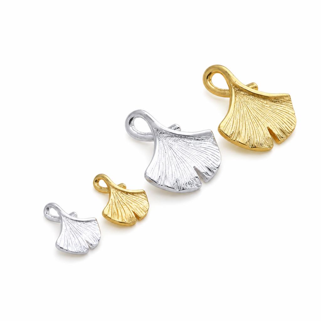 Sterling Silber Blatt Anhänger