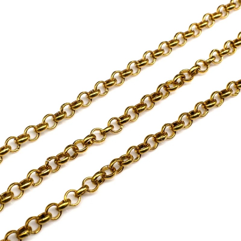 Brass Coated Iron Chain